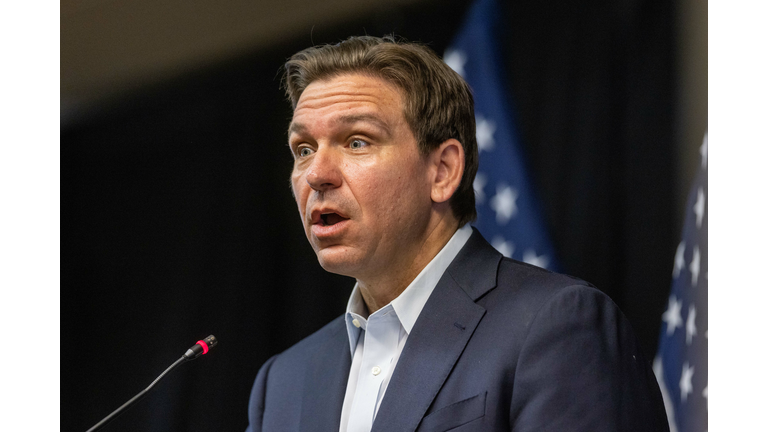 Ron DeSantis Makes First Trip To New Hampshire As Presidential Candidate