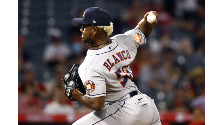 Houston Astros v Los Angeles Angels