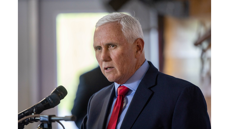 Mike Pence Attends New Hampshire "Lumber And Lobster" Event As Speculation About Presidential Run Builds