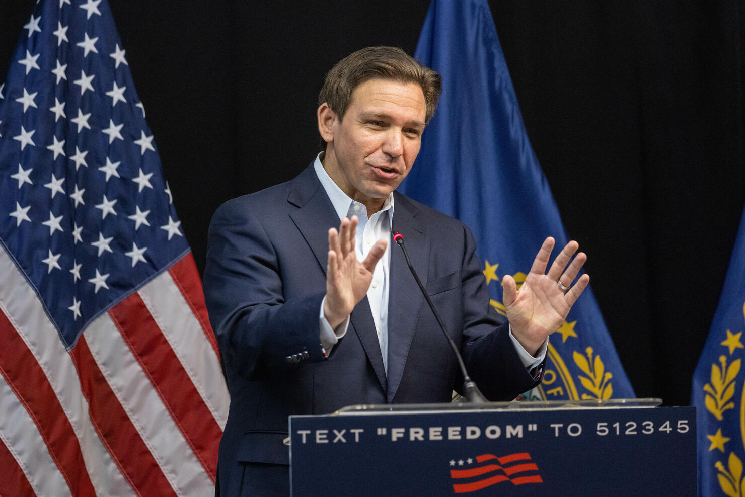 Ron DeSantis Makes First Trip To New Hampshire As Presidential Candidate