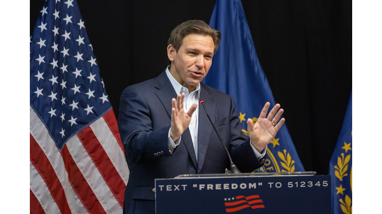 Ron DeSantis Makes First Trip To New Hampshire As Presidential Candidate