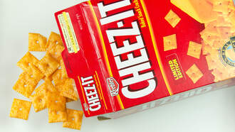 Lifestyle - Cheez-It's Spin On Gingerbread House Kits 