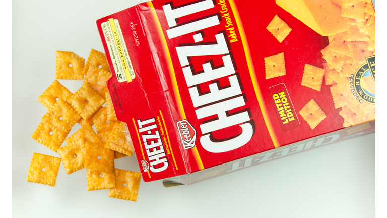 Cheez-It Box Opened