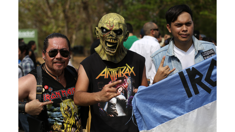 EL SALVADOR-UK-MUSIC-IRON MAIDEN