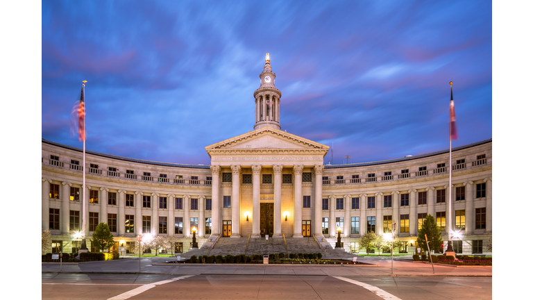 Denver County Court, Civic Center Park, Denver, Colorado, America