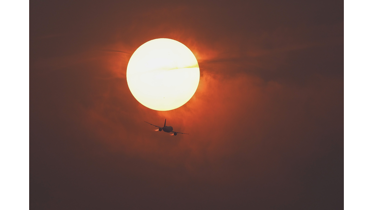 Smoke From Canadian Wildfires Blows South Creating Hazy Conditions On Large Swath Of Eastern U.S.