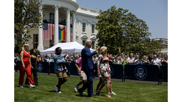 President Biden Hosts Pride Celebration At The White House