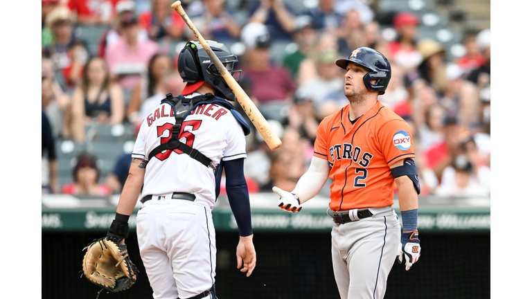 Houston Astros v Cleveland Guardians