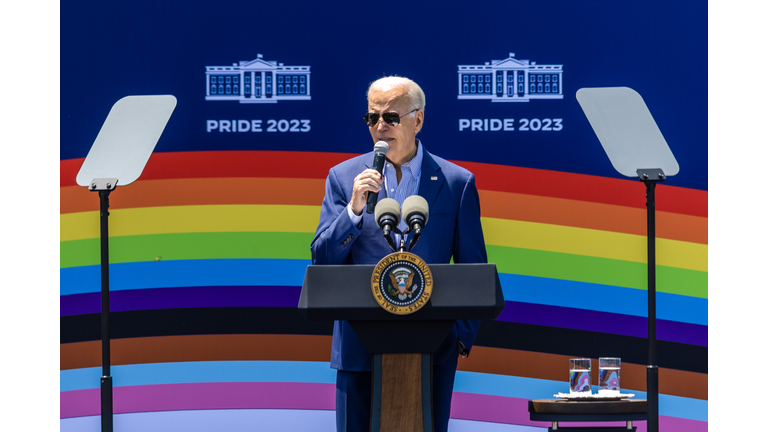 President Biden Hosts Pride Celebration At The White House