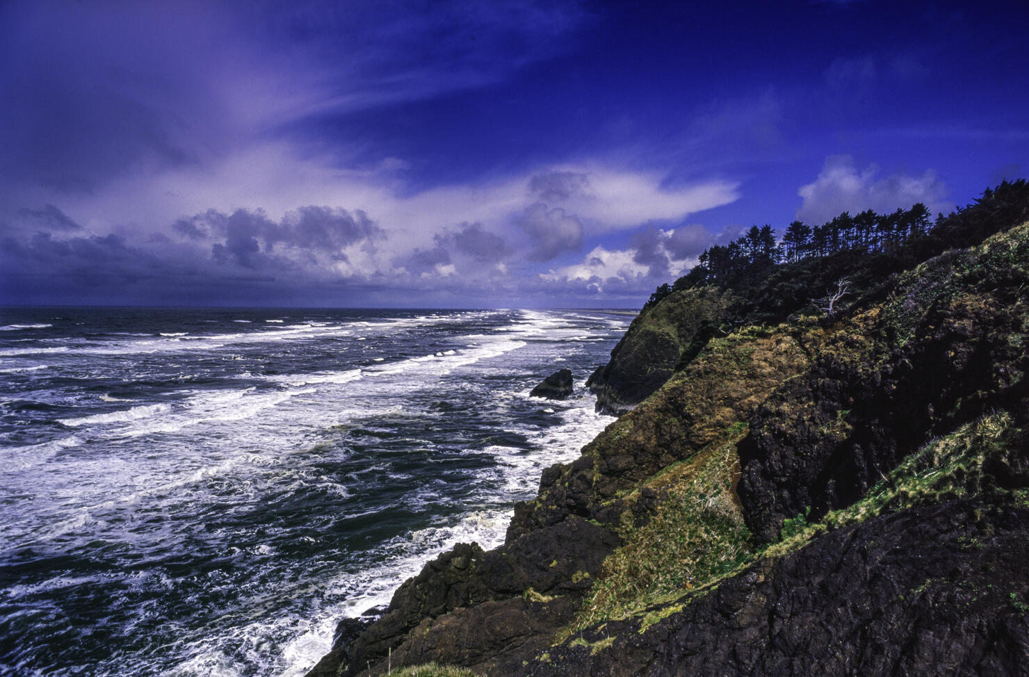 Washington state Coastline, Long Beach peninsula, Washington, USA