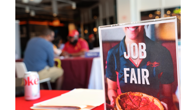 Job Fair Hosted On Chicago's Navy Pier