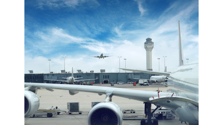 Dulles Airport in Washington DC, USA