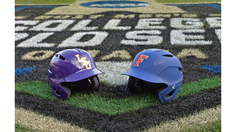 2017 Division I Men's College World Series - LSU v Florida - Game 1