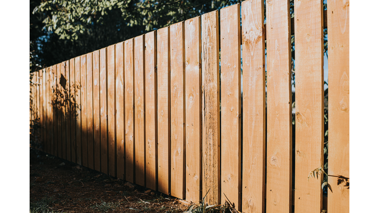 Diminishing perspective of Fence Panels