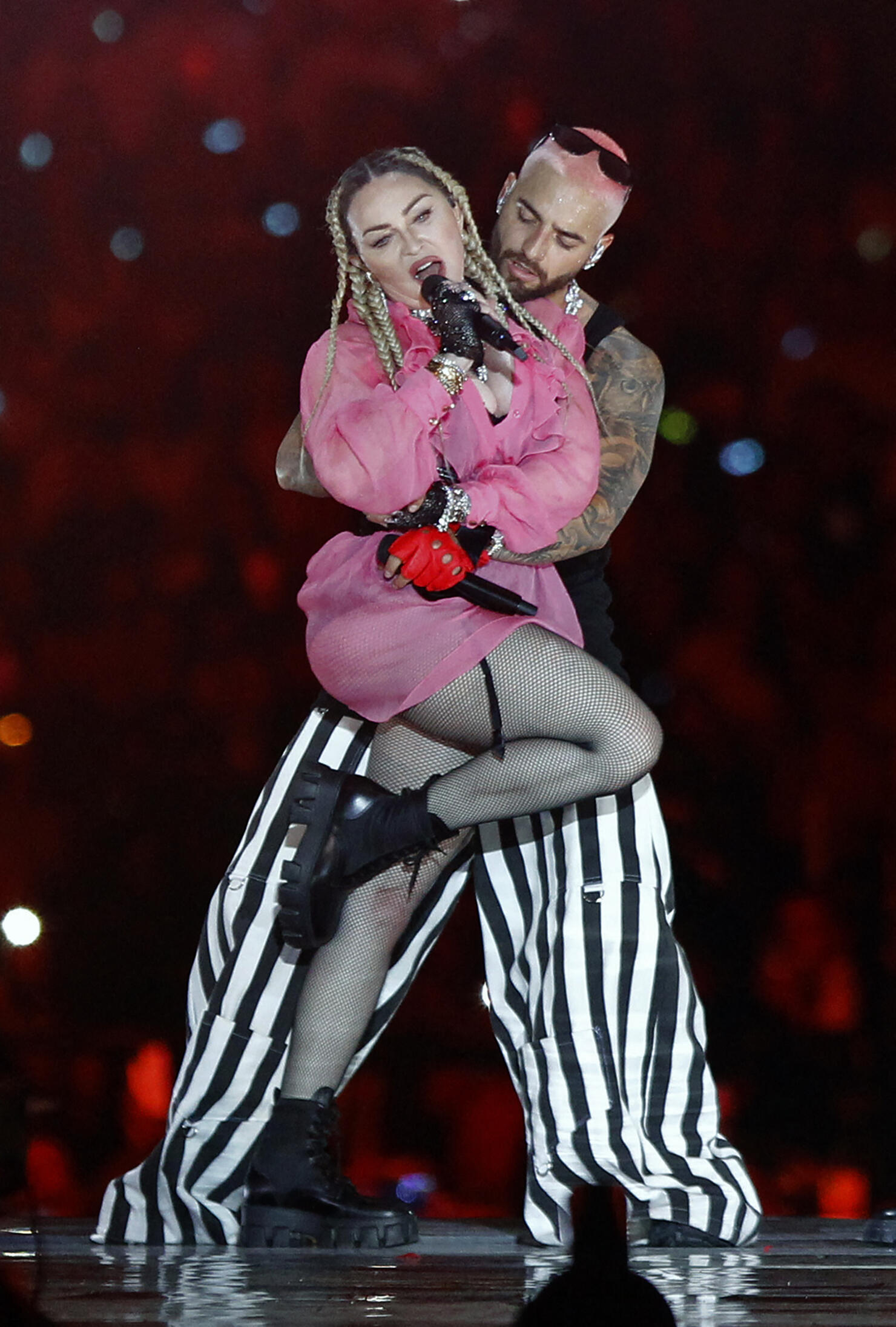 COLOMBIA-MUSIC-MALUMA-MADONNA