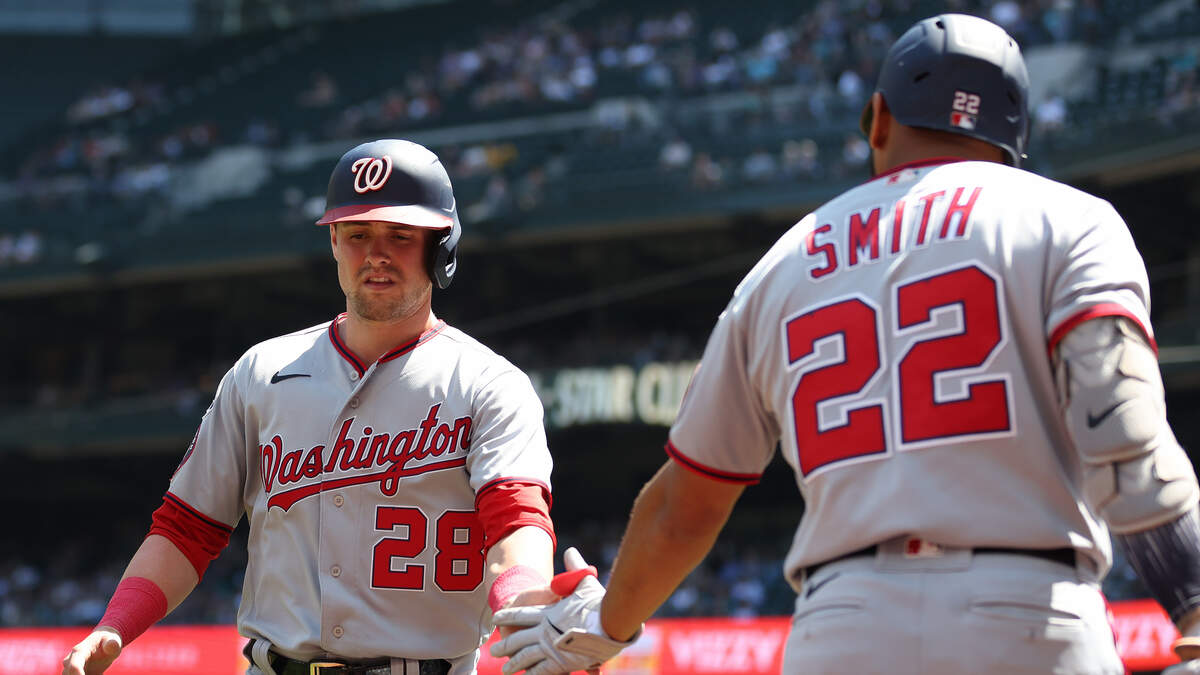 Mariners use early homers, strong start by Luis Castillo to top Nationals  8-4