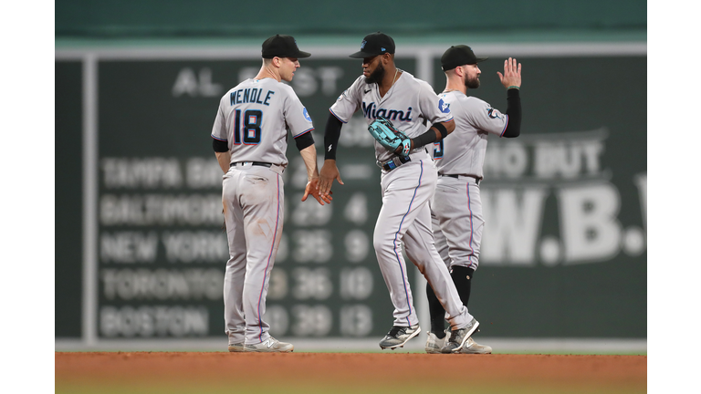 Miami Marlins v Boston Red Sox