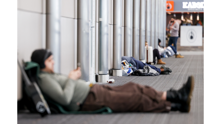 Massive Winter Storm Traversing The U.S. Causes Hundreds Of Flight Cancellations