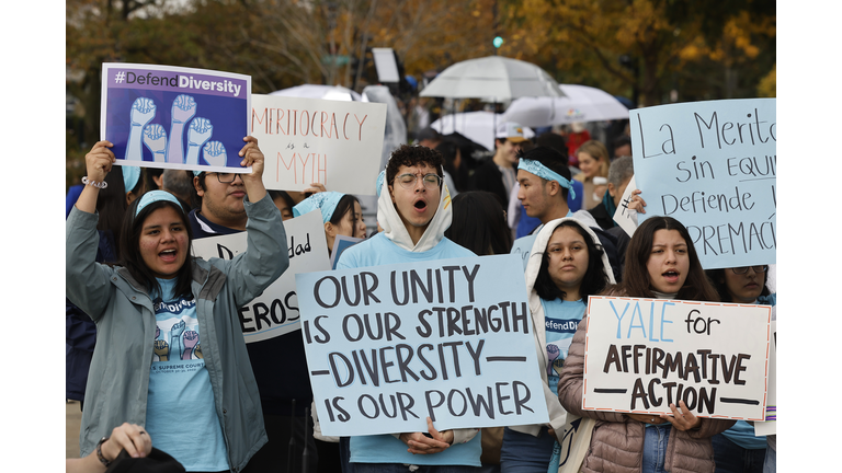 Supreme Court Hears Cases Considering Affirmative Action In Higher Education