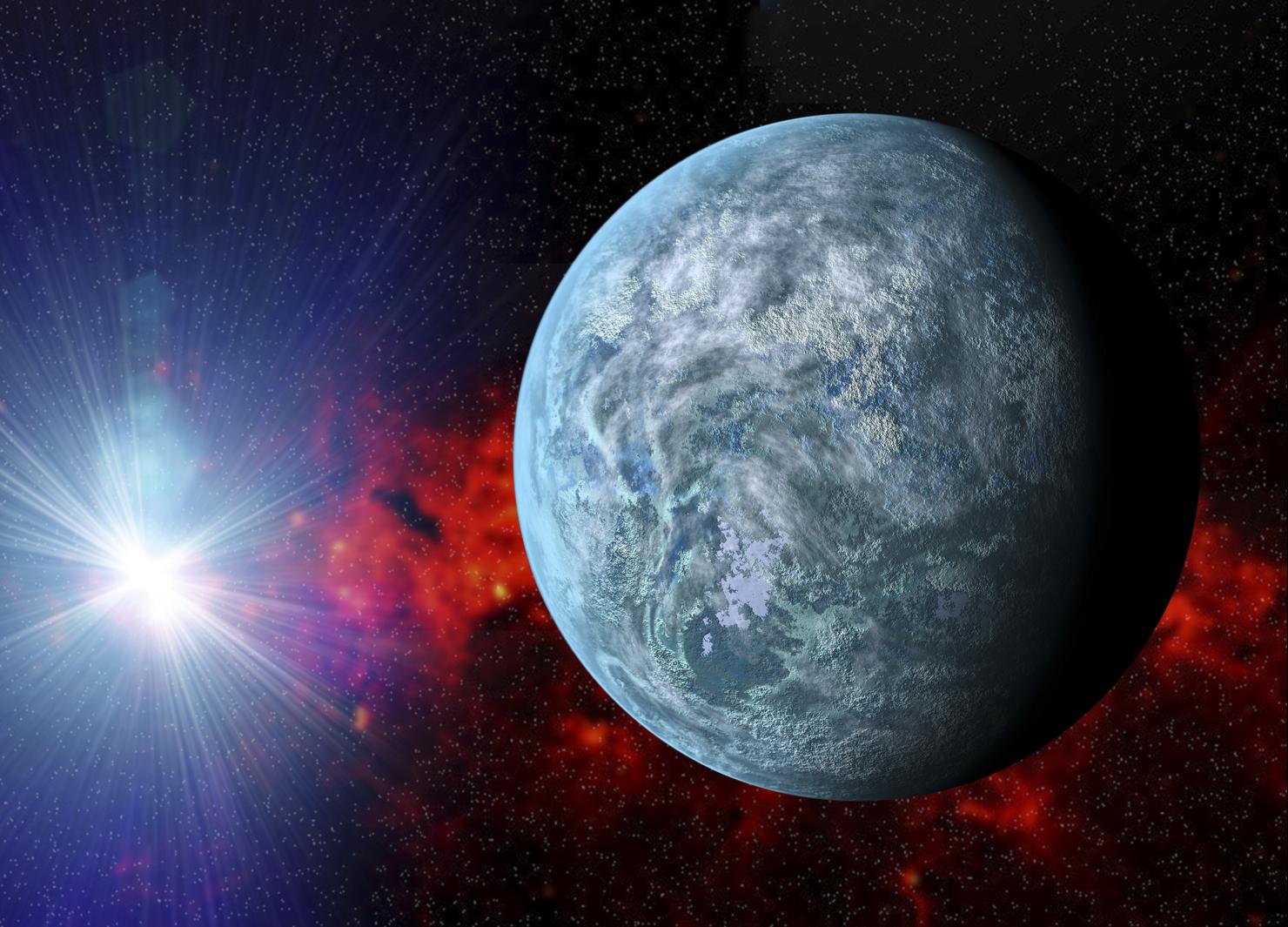 Kepler-20f exoplanet, artwork