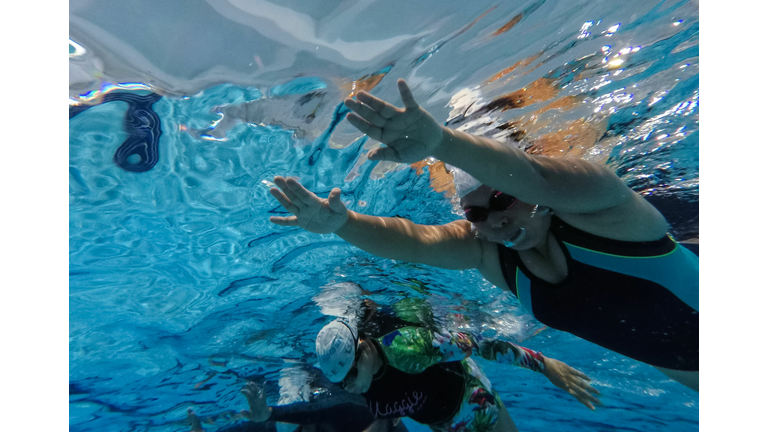 HONGKONG-LIFESTYLE-SWIMMING