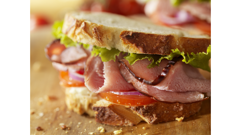 Rustic Black Forest Ham Sandwich