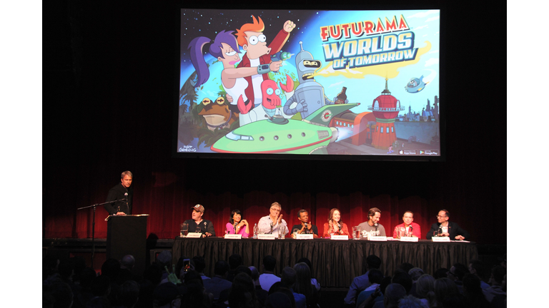 Futurama Worlds of Tomorrow Event in Hollywood