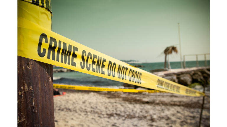 Crime Scene at the beach