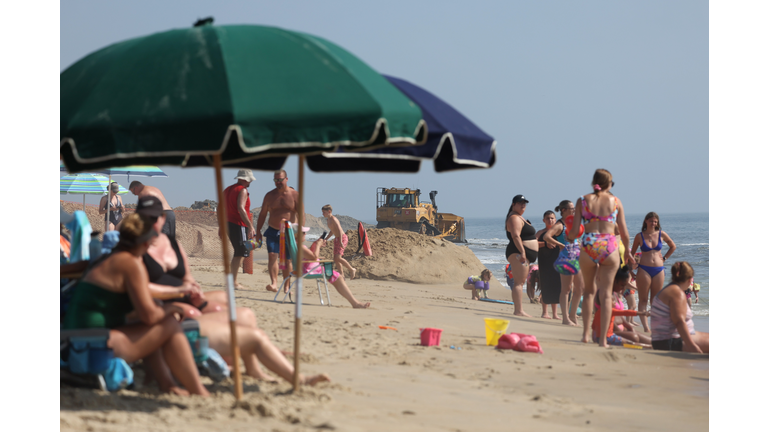 Delaware Beaches Reconstructed As Part Of The Army Corp Of Engineers Storm Damage Reduction Project