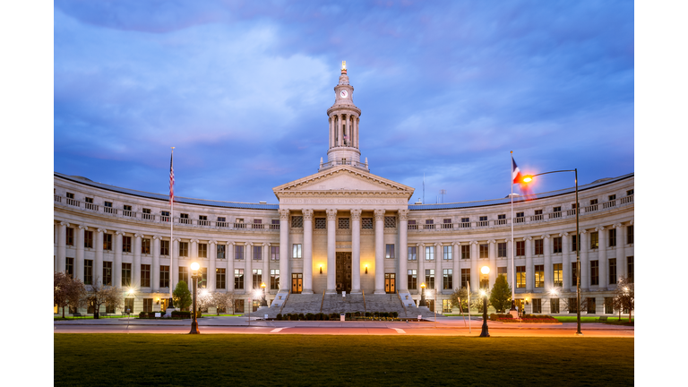 Denver County Court, Civic Center Park, Denver, Colorado, America