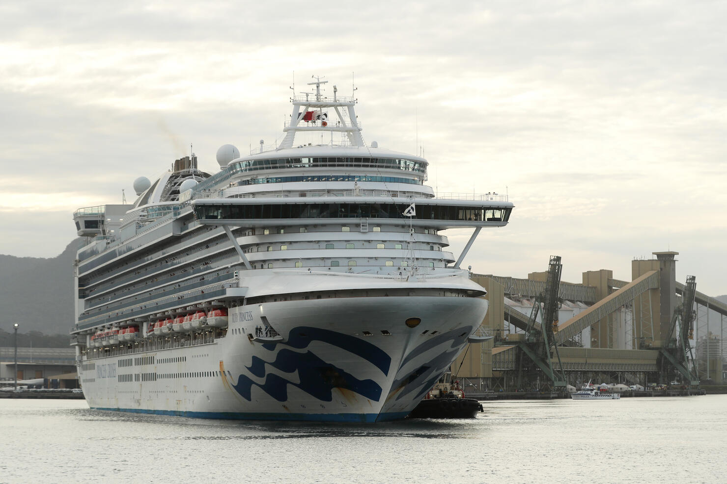 Ruby Princess Set To Depart Australian Waters Following Orders By Border Force