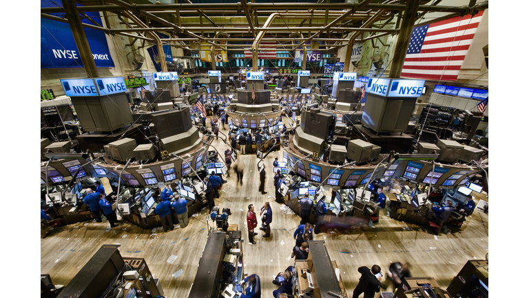 The New York Stock Exchange.