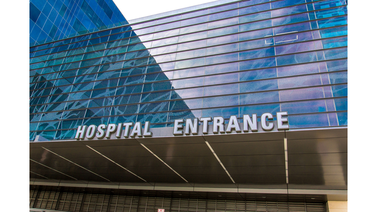 Exterior views of the new addition to Parkland Memorial Hospital