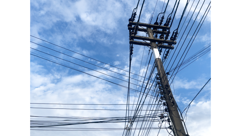 Electricity Tower power lines