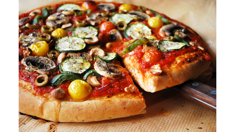 Vegetarian pizza