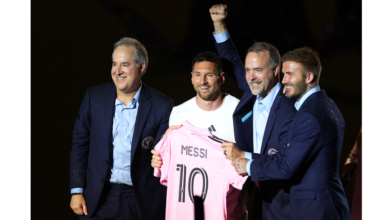 Inter Miami CF Hosts "The Unveil" Introducing Lionel Messi