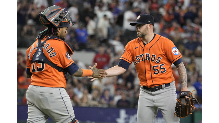 Houston Astros v Texas Rangers