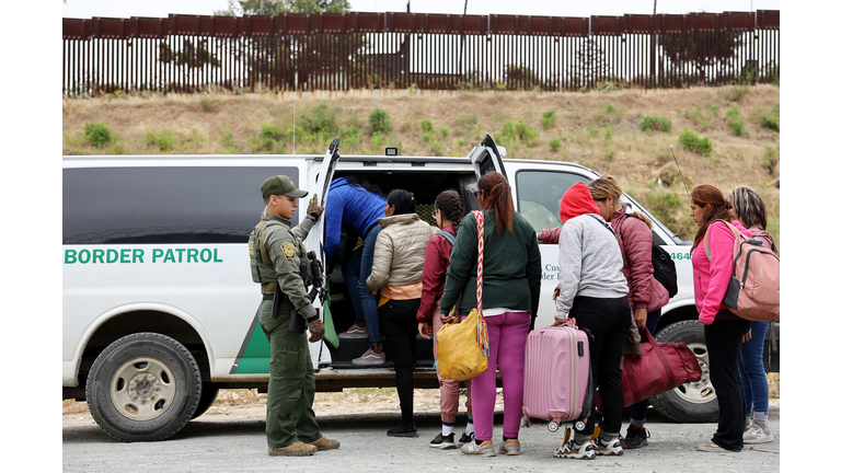 Migrant Crossings At Southern Border Increase As Title 42 Policy Expires