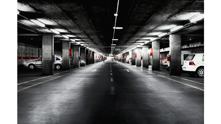 Empty Parking Garage