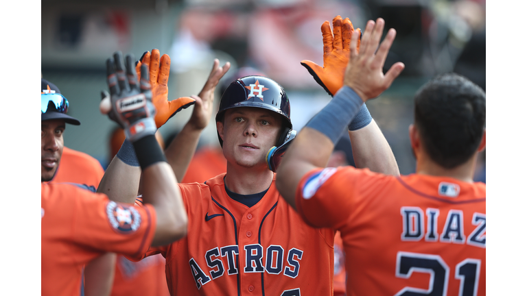 Houston Astros v Los Angeles Angels