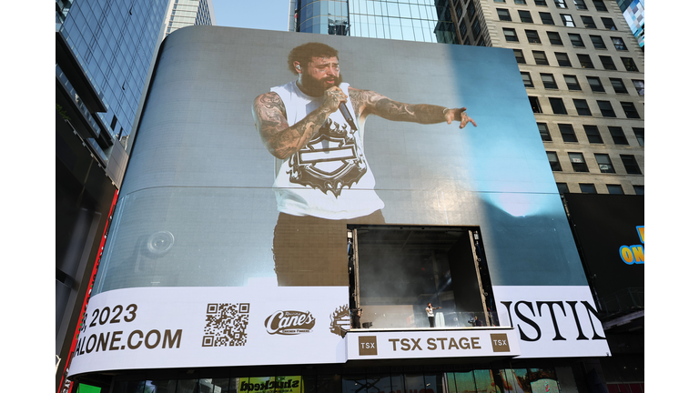 Post Malone Live At TSX In Times Square