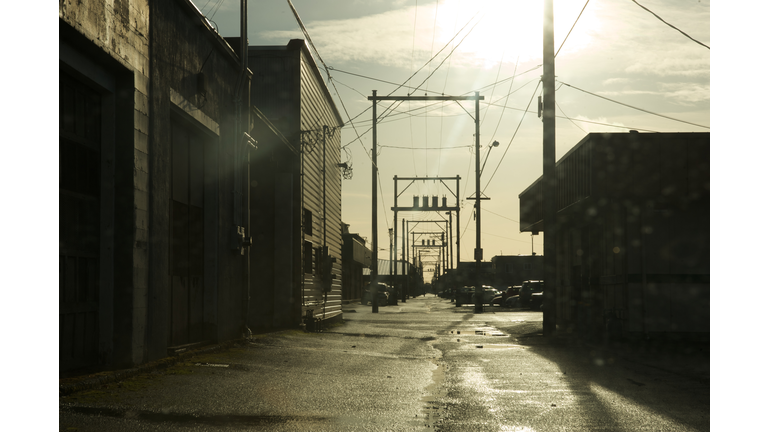 Alley in Aberdeen