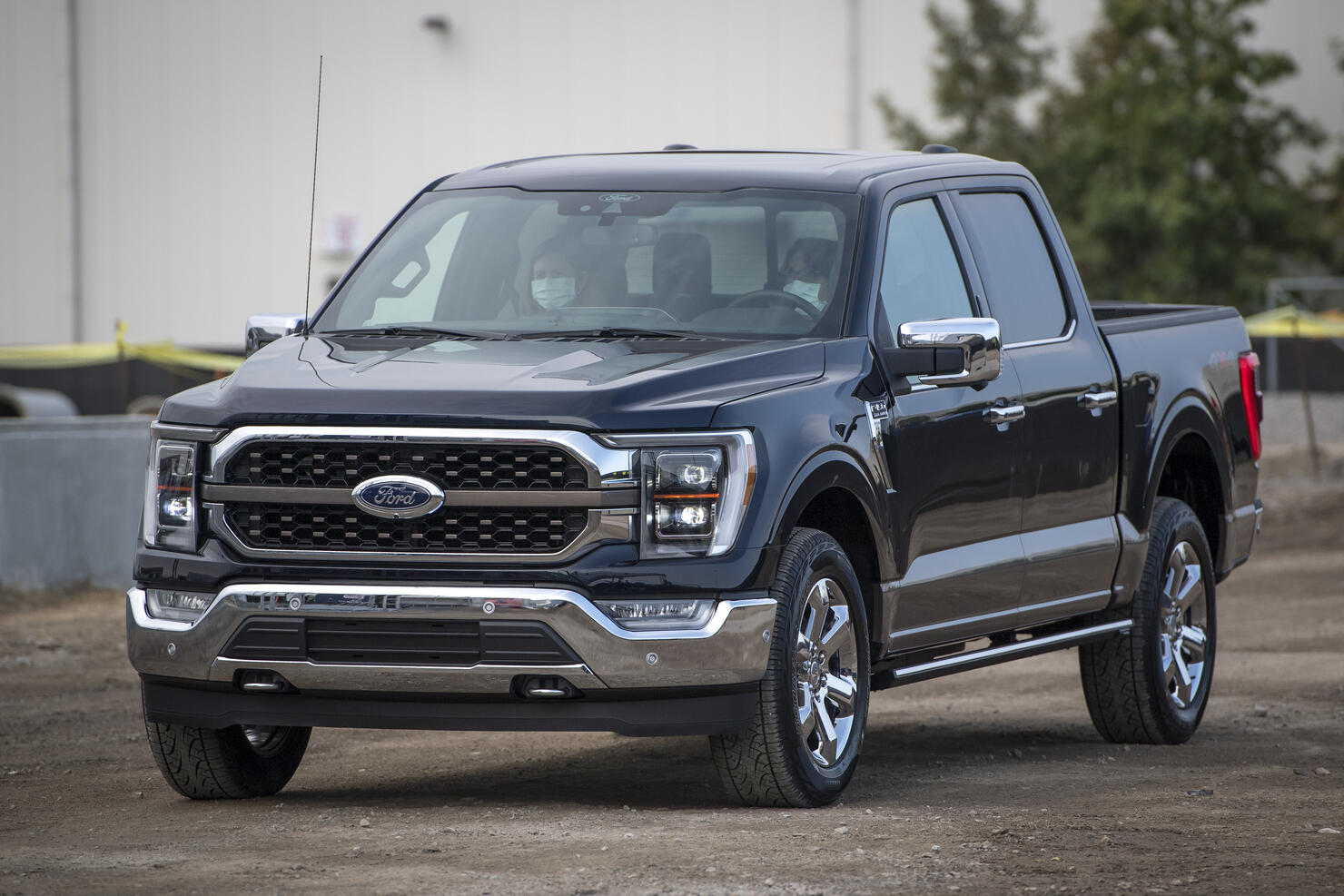 Ford Debuts New F-150 Pickup Truck At Dearborn Plant