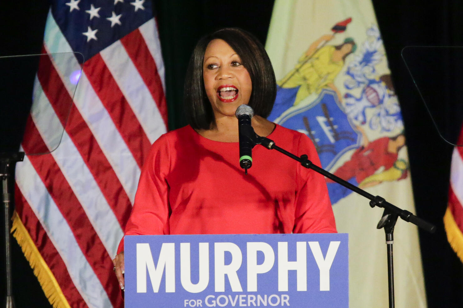 Democratic Candidate For Governor In New Jersey Phil Murphy Holds Election Night Gathering In Asbury Park