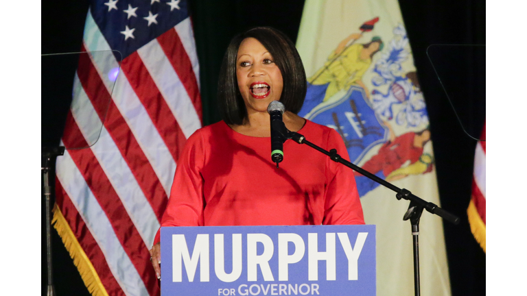 Democratic Candidate For Governor In New Jersey Phil Murphy Holds Election Night Gathering In Asbury Park