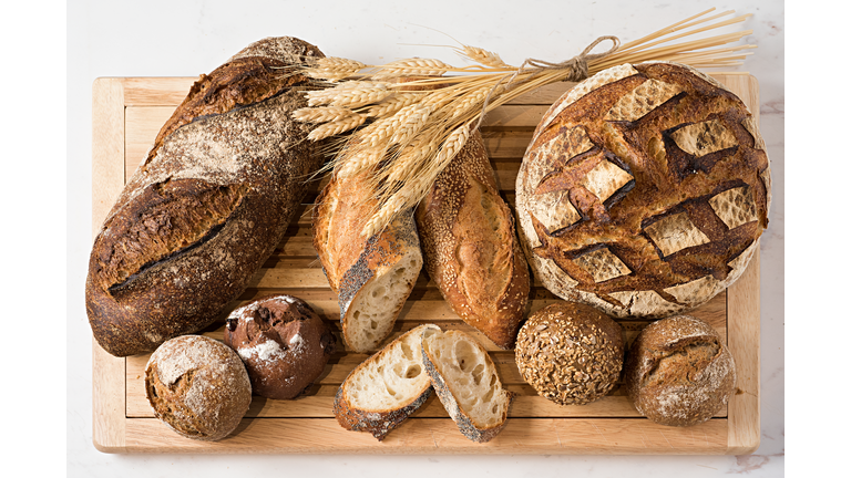 different kinds of bread
