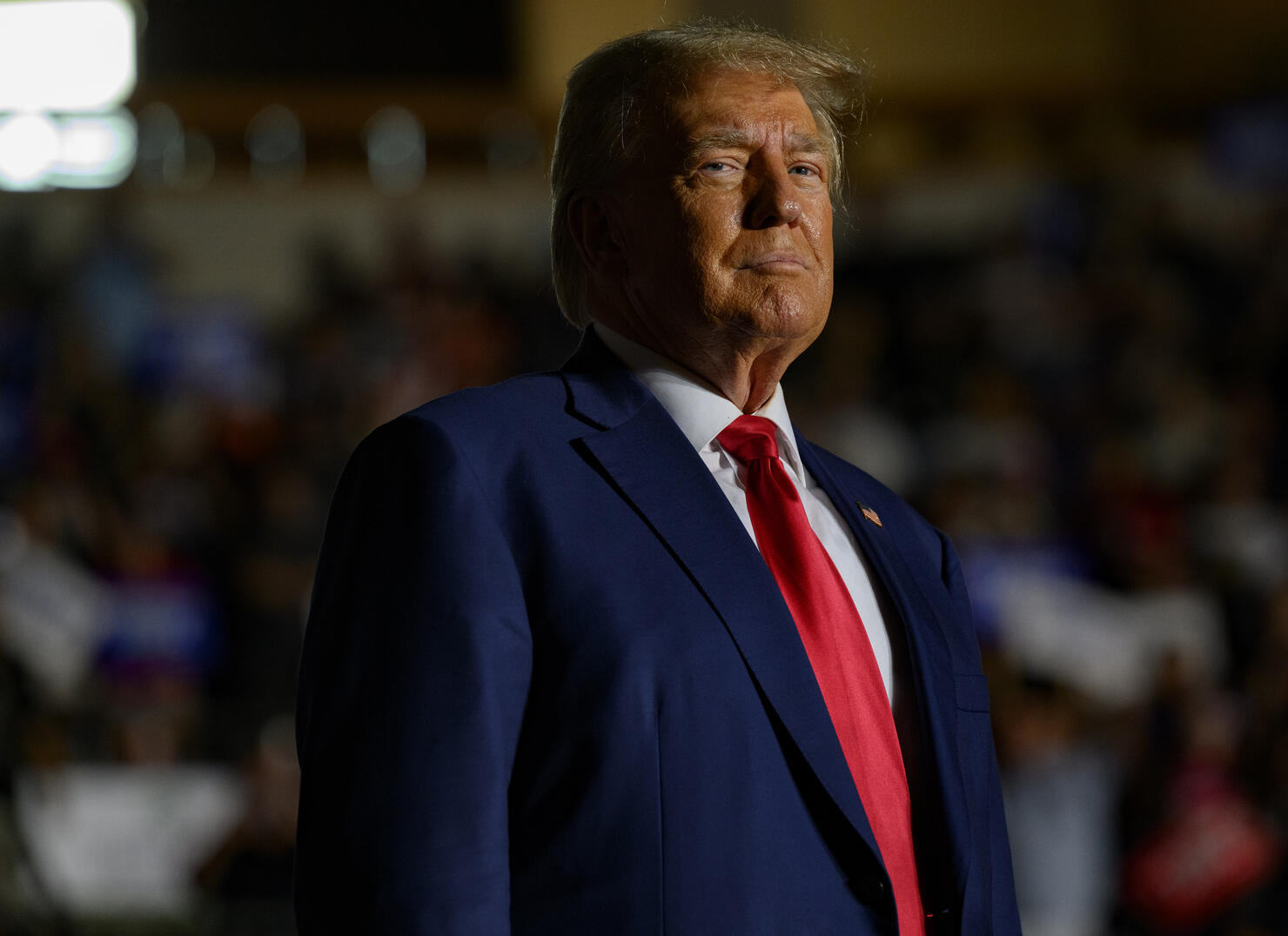 Donald Trump Holds A Campaign Rally In Erie, Pennsylvania