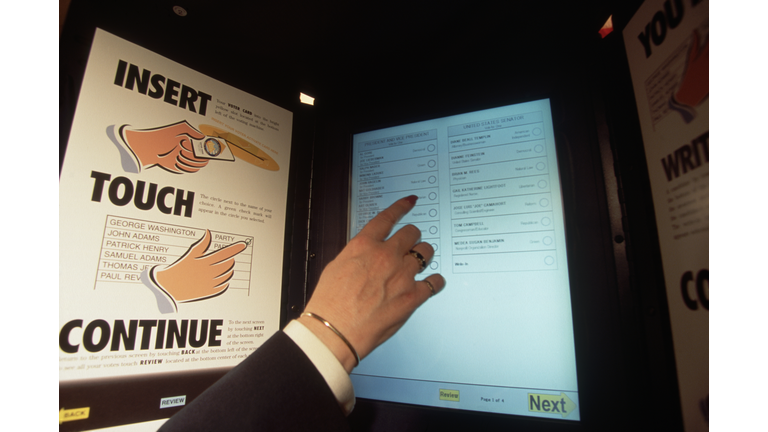 Touch Screen Voting Machine