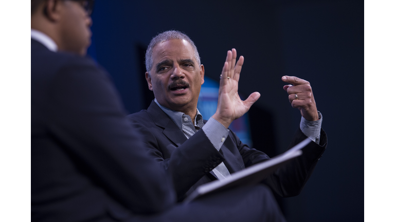 Former Attorney General Eric Holder Discusses Russia Investigation At Washington Post Forum