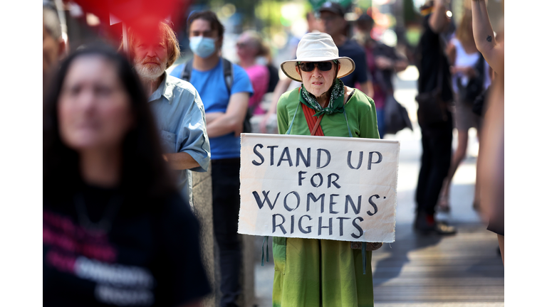 Pro And Anti-Abortion Groups Rally On First Anniversary Of Dobbs Decision